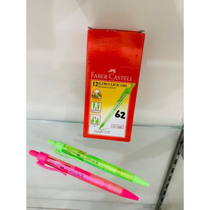 

Pensil Mekanik Faber Castell 2B 0,5 Tri Click (Pcs) Tahan Lama