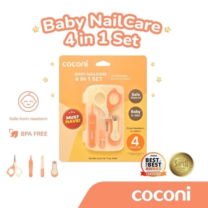 Coconi Baby Nail Care 4 in 1 Set