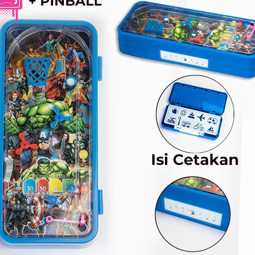 

Hemat Tempat Pensil Kotak Pensil Anak Karakter Mainan Ball CC72