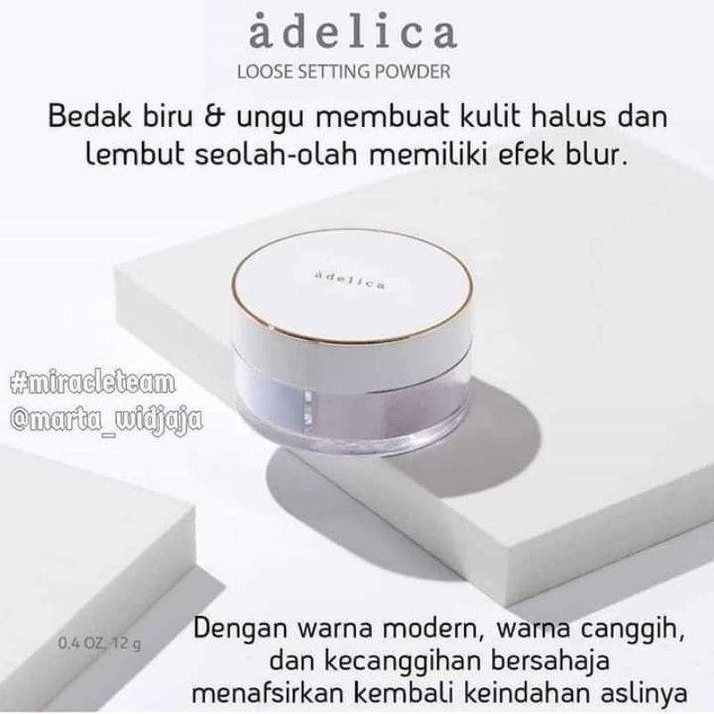 ATOMY ADELICA LOOSE SETTING POWDER BEDAK TABUR ORI READY