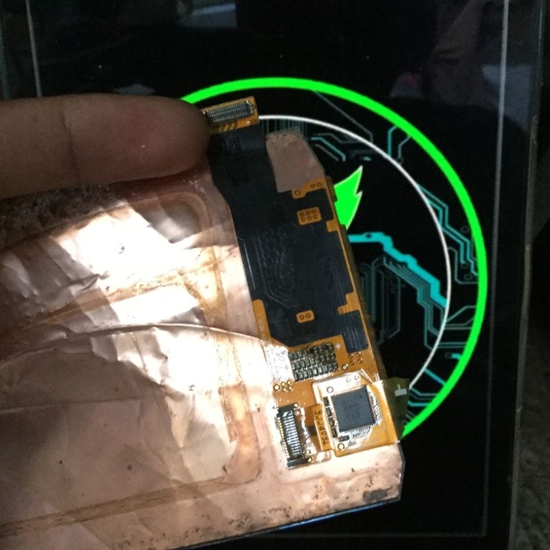 Fleksibel LCD SAMSUNG Galaxy A8 2016 [ Copotan ]Bahan✓