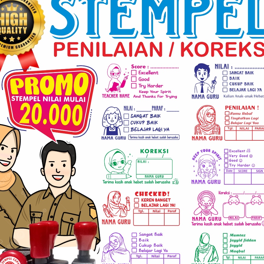 

KP8 stempel nilai guru BISA CUSTOM