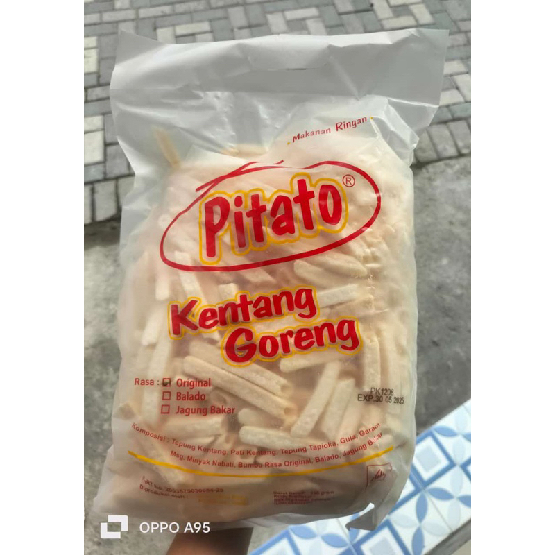 

Snack Pitato Kentang Goreng 250gr