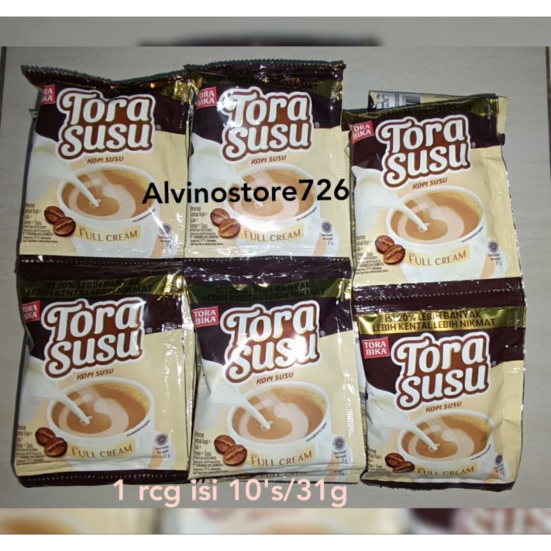 

TORABIKA SUSU 31g isi 10's