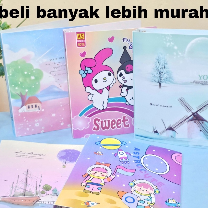 

Murah SOS Binder Note Printing WZA5 77725 Buku Ring Map BinderRing NoteBuku Binder