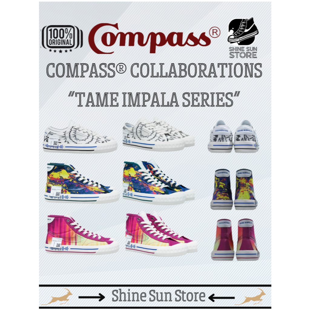 [ORIGINAL] COMPASS TAME IMPALA SPECTRUM 01 // SPECTRUM 02 // SPECTOGRAM 03