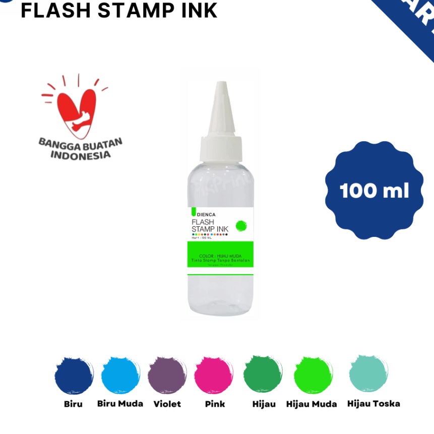 

KI3 Dienca Flash Stamp Ink Tinta Stempel 1ml PART 2