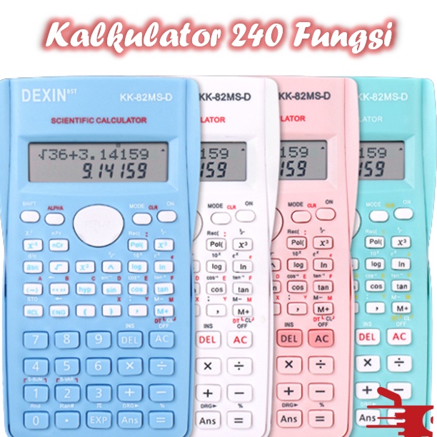 

KF7 OSM S5977 Kalkulator Sekolah Kalkulator Scientific Kalkulator Ilmiah 24 Fungsi Kalkulator Sains Kalkulator SinCosTan