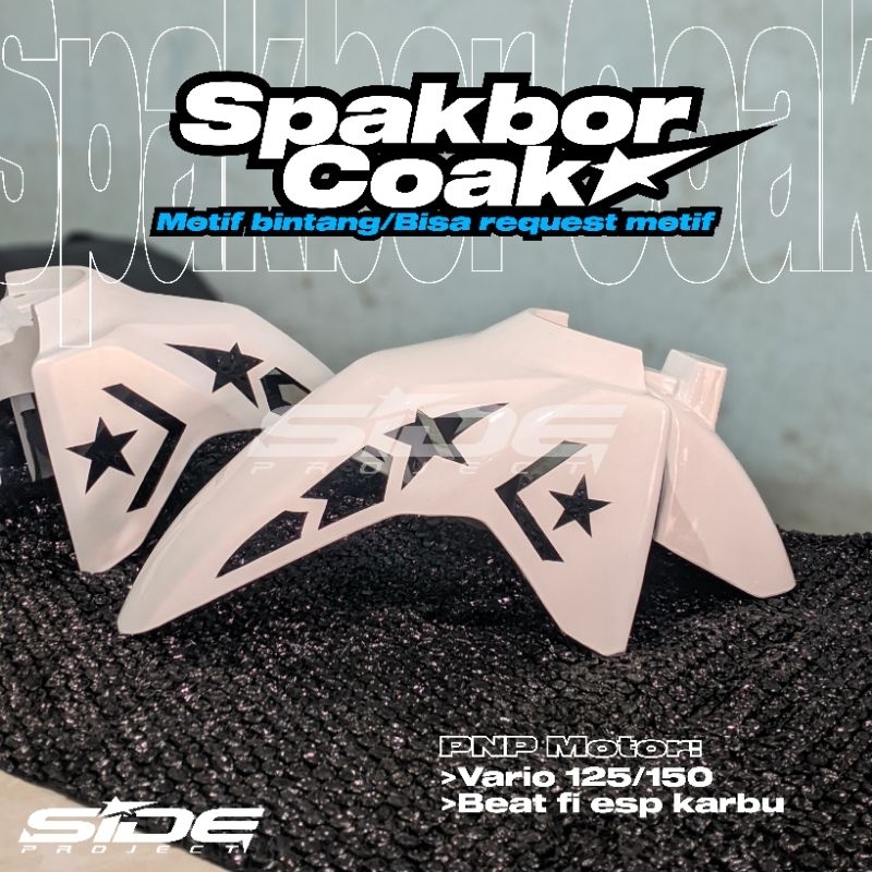 Spakbor Depan Vario Coak Bintang Terbaru Vario 125/150 Beat Fi/Esp