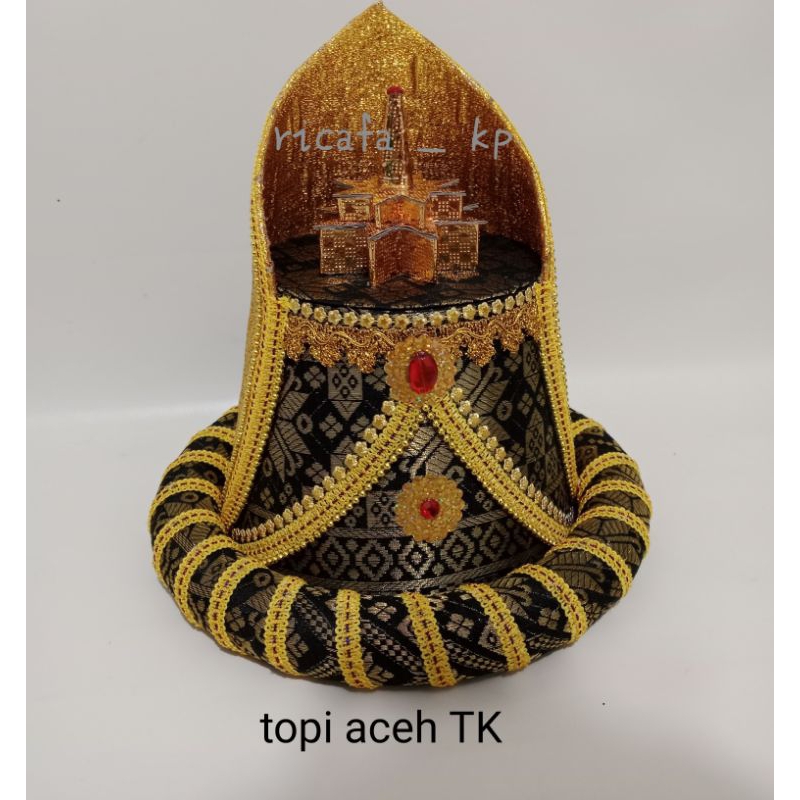 Topi aceh anak - topi adat aceh anak laki