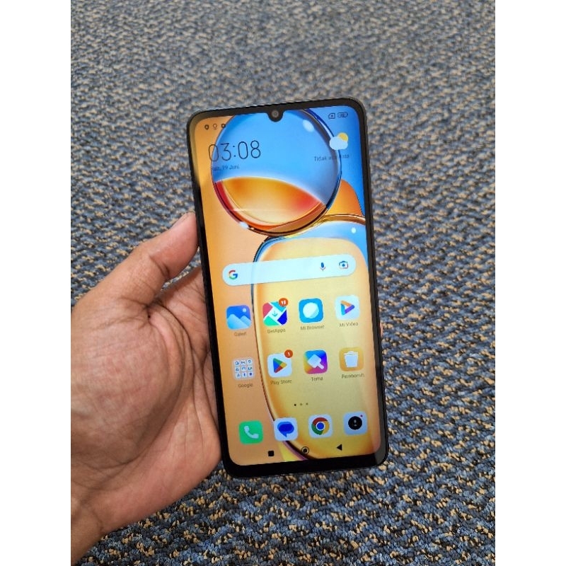 Handphone Hp Xiaomi Redmi 13C 6/128 Second Seken Bekas Murah