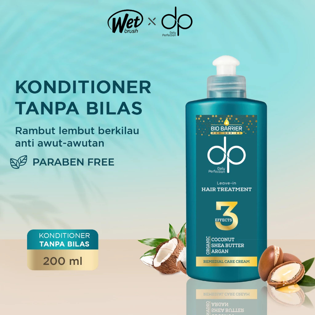 DP Daily Perfection Bio Barrier Leave In Hair Treatment 200 ml - Konditioner Keratin Kondisioner Ker