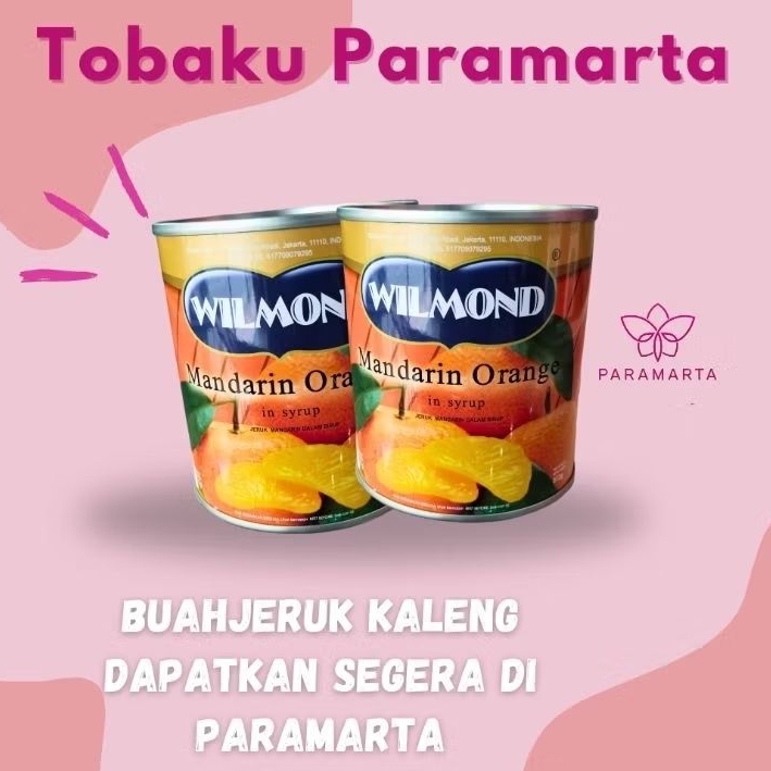 

JERUK KALENG/JERUK KALENG MANDARIN WILMOND 312GR/ BUAH KALENG