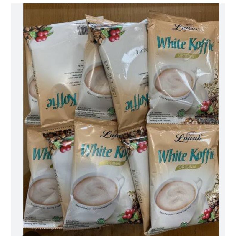 

kopi luwak white koffie renceng 10x20gr