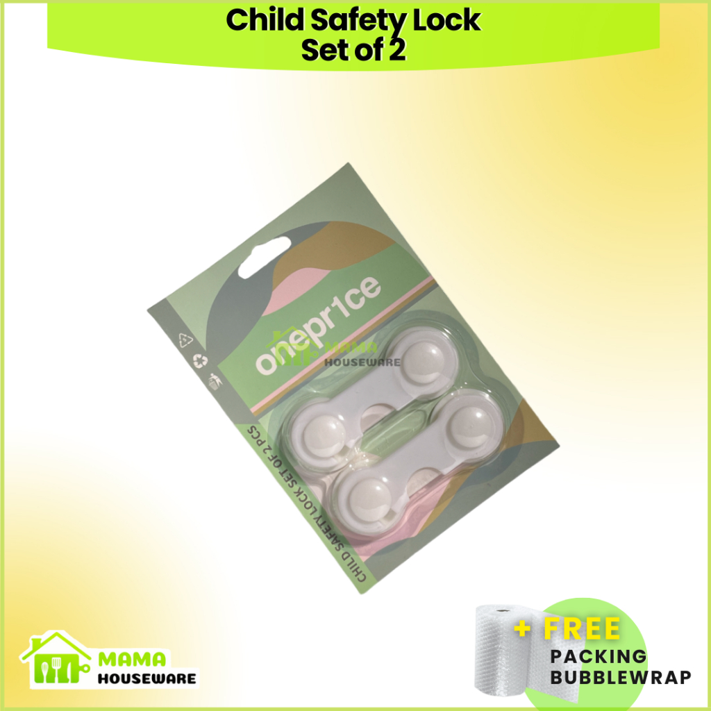 Kunci Safety-Mamahouseware/Kunci Pintu Tempelan/Pengamanan Pintu/Kunci Pintu Safety Anak-Anak