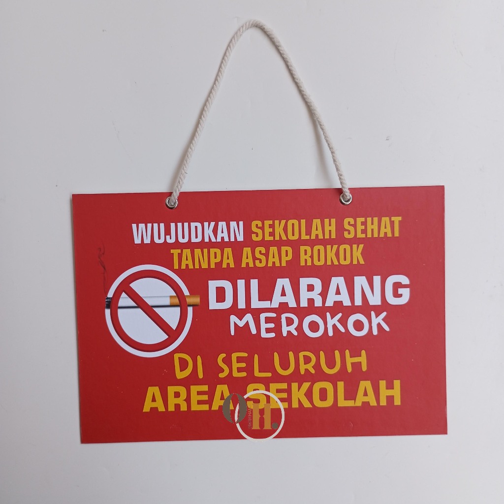 

Hard Poster Dilarang Merokok Diarea Sekolah - Sekolah Sehat Tanpa Asap Rokok