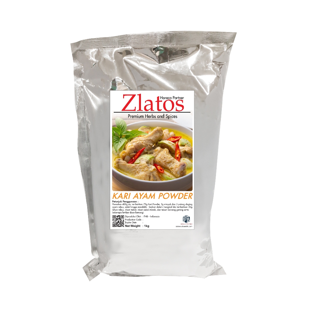 

Bumbu Kari Ayam Powder ZLATOS