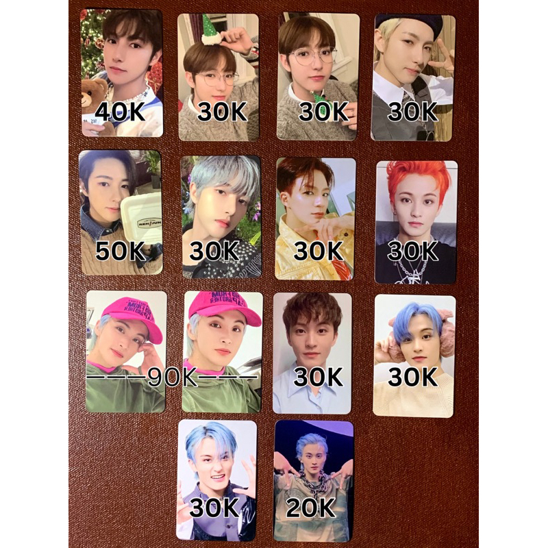wts jual pc renjun jeno mark nct