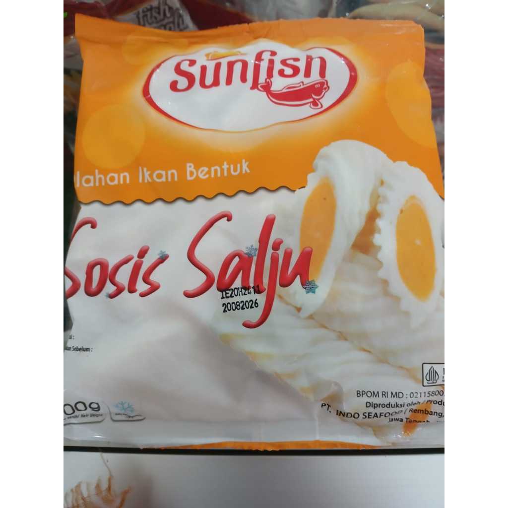 

Sunfish olahan ikan bentuk Sosis Salju 500 gr