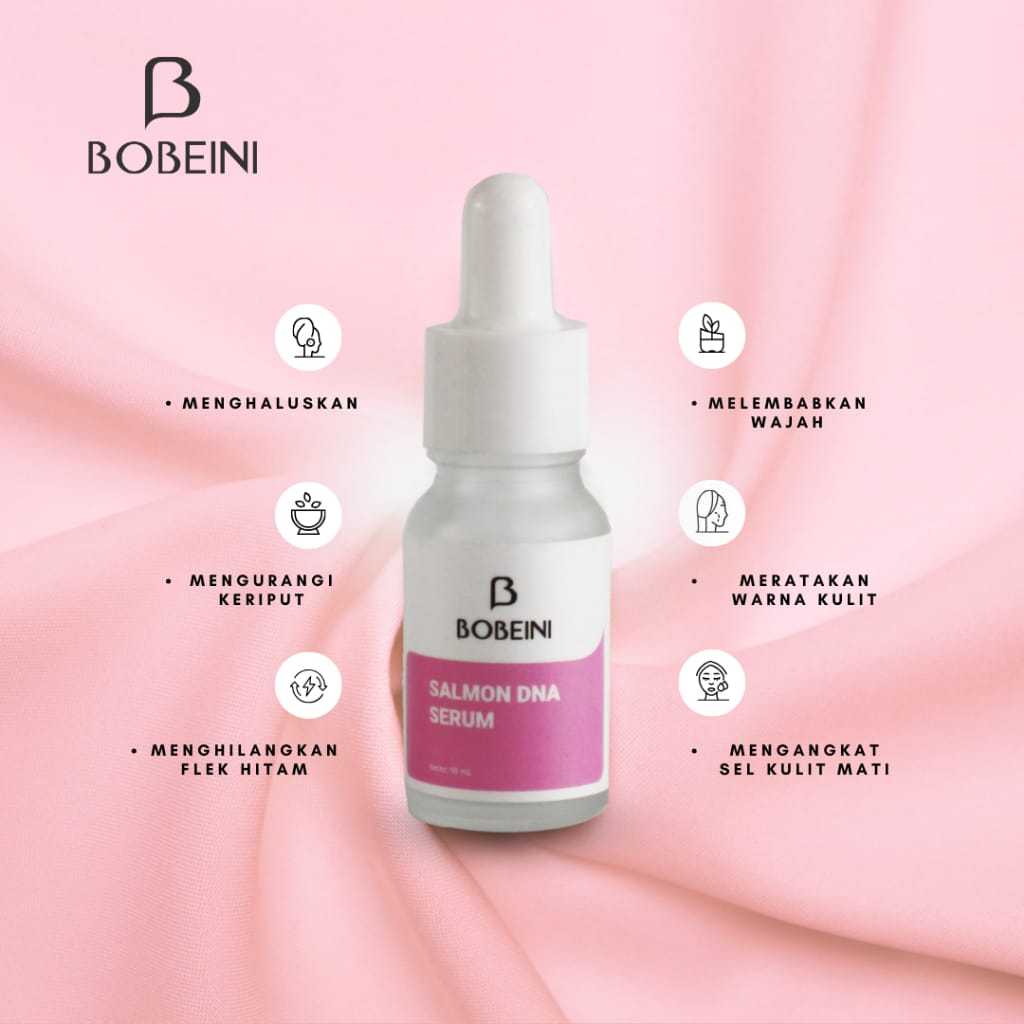 Bobeini Salmon DNA Serum Wajah 20 Ml BPOM / Serum Pencerah Wajah / Serum DNA Salmon Serum