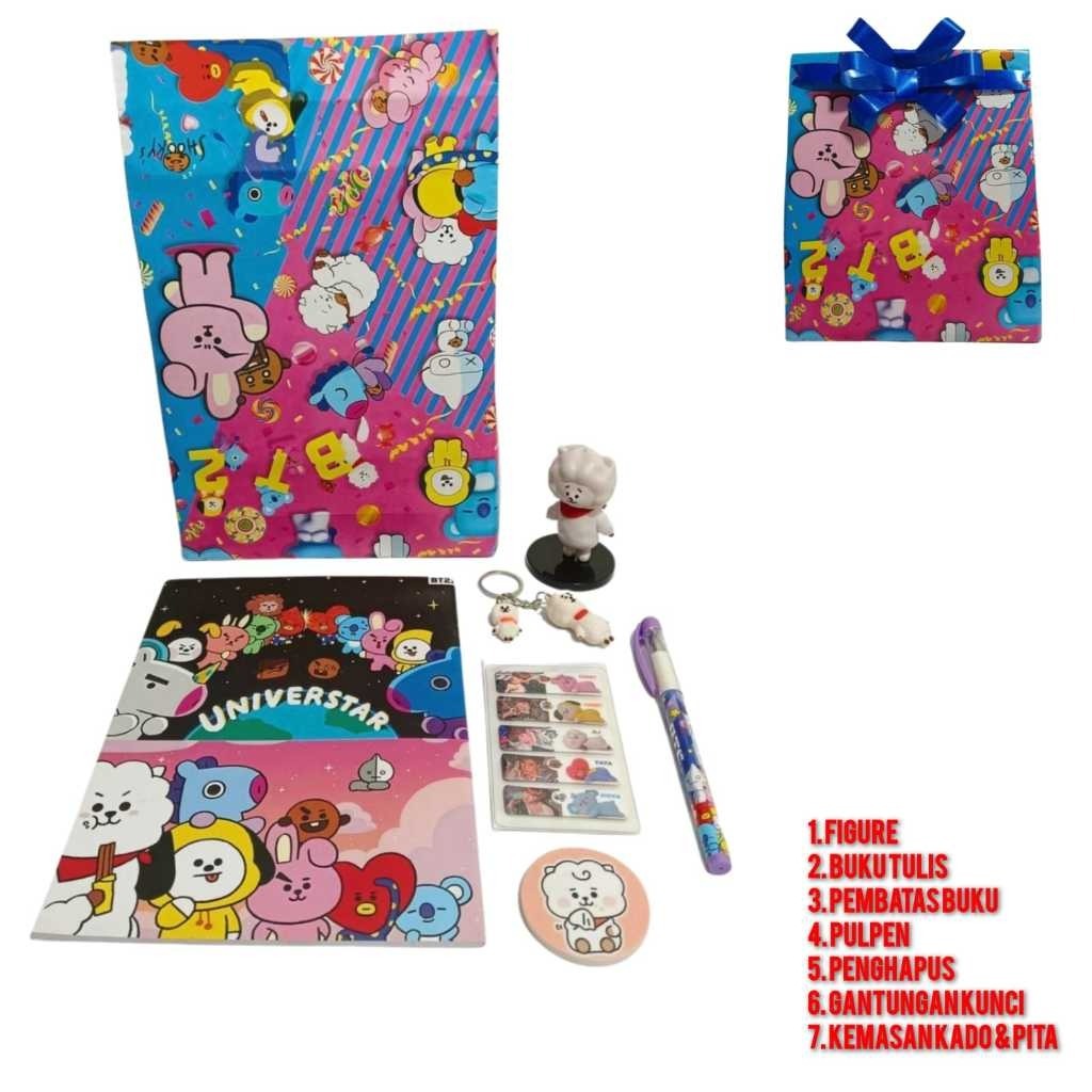 

HAMPERS GIFT BOX KERTAS KADO / BT21 / LOL / FROZEN / PRINCESS