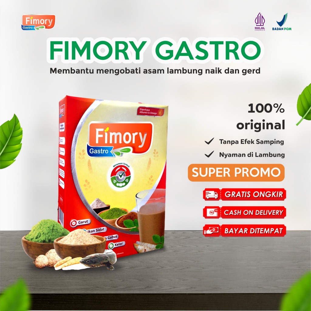 

Fimory Gastro 250gr - Obat mengatasi Asam Lambung Akut dan Maag Kronis