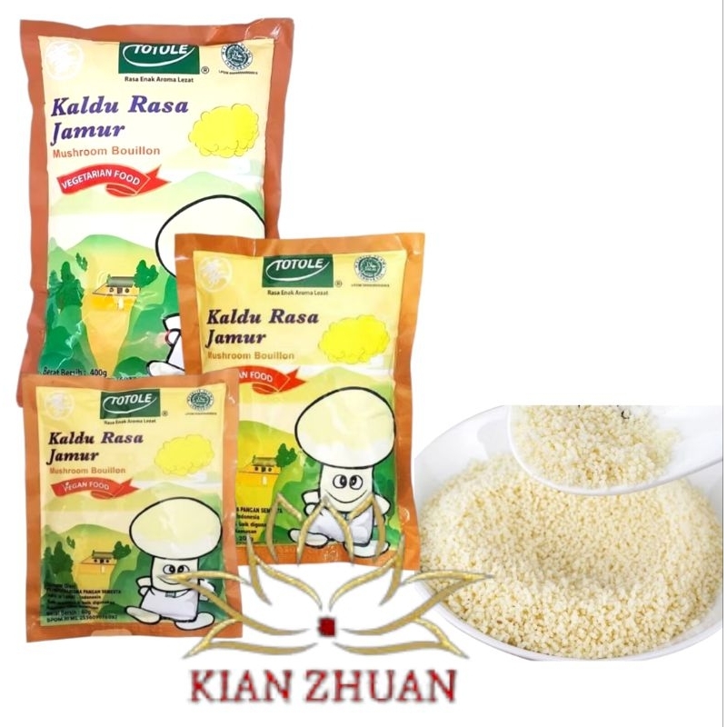 

Totole Kaldu Jamur 80gr,200gr,400gr / Mokocing Kaldu Vegetarian