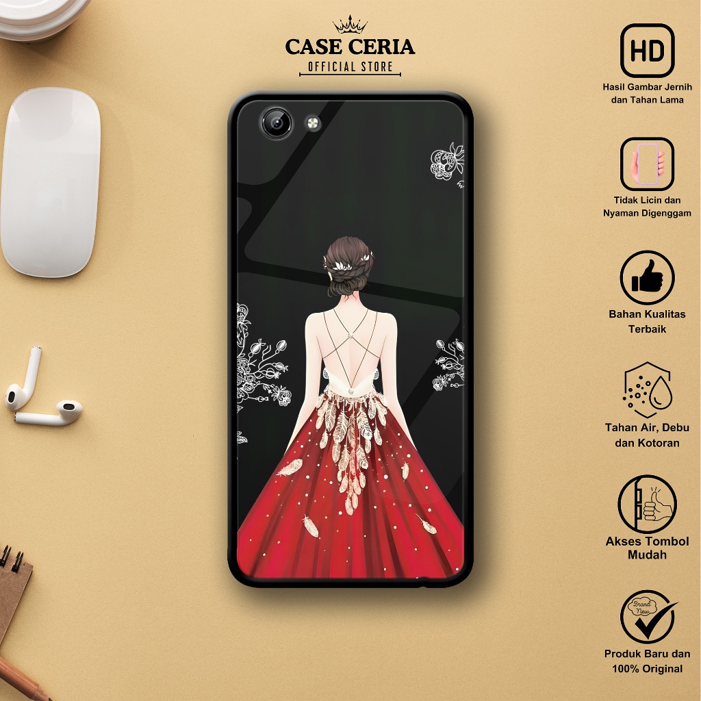 Case Vivo Y71 / Y71i / Vivo 1724 - Casing Vivo Y71 / Y71i ( Gaun ) - Silikon Case – Kesing HP