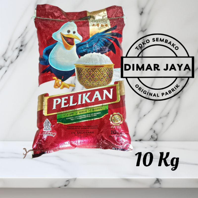 Beras Pelikan Premium 10 Kg