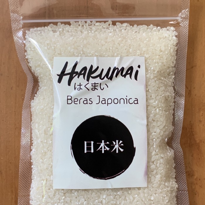 

Beras Jepang Sushi Japonica HAKUMAI kemasan Repack 1kg Japonica Rice