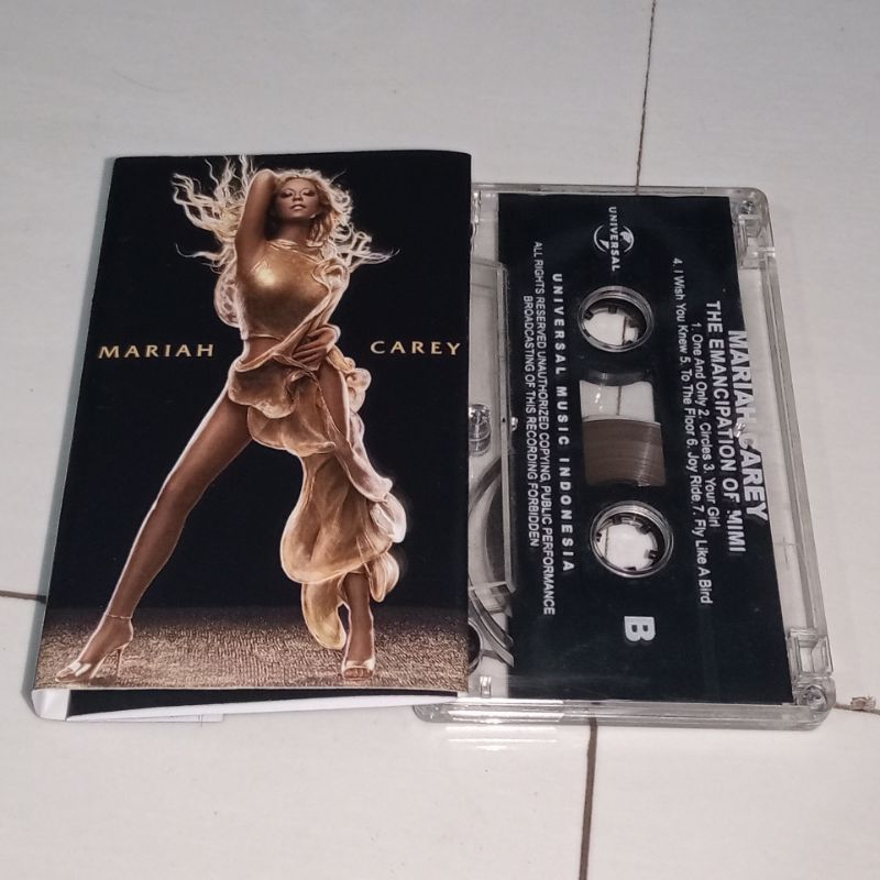 Kaset Mariah Carey - The Emancipation of Mimi (COVER REPRO ISI ORI)