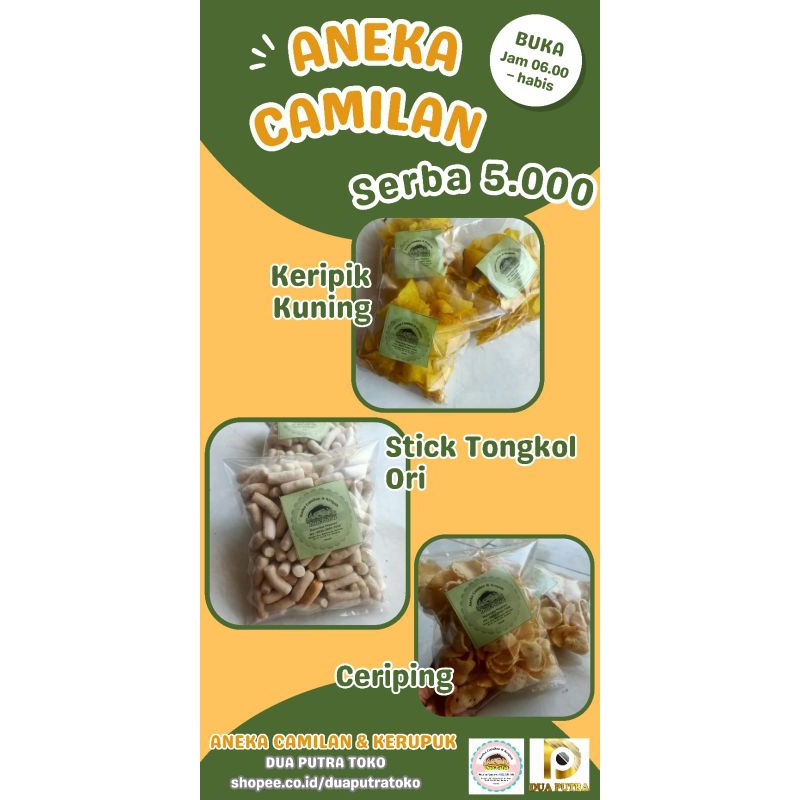 

aneka/camilan/serbu (serba lima ribu)