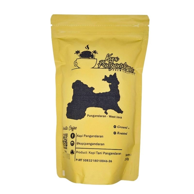 

Kopi Bubuk Robusta Pangandaran Komersil-250g