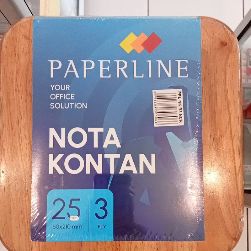 

nota kontan besar 3 ply merek Paperline