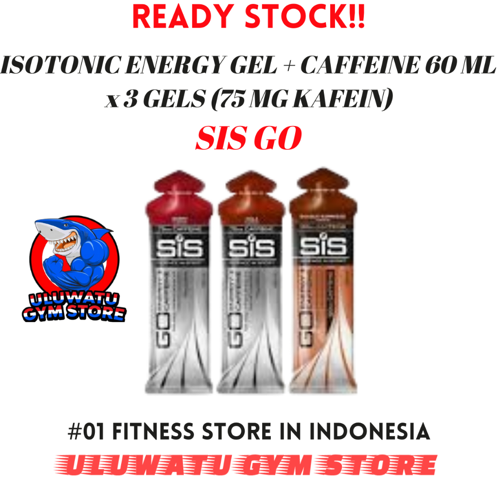 

Sis Go Isotonic Energy Gel + Caffeine 60ml x 3 Gels (75mg Kafein)