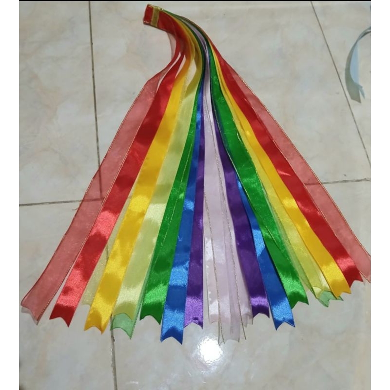 RUMBAI TAMBORIN/ TASSEL TAMBOURINE/ TARI GEREJA/ AKSESORIS TARI/ RUMBAI REBANA