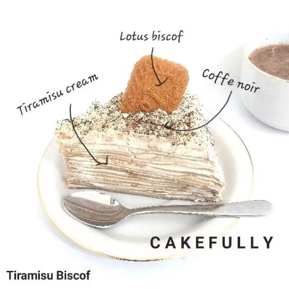 

Mille Crepes Tiramisu Biscoff