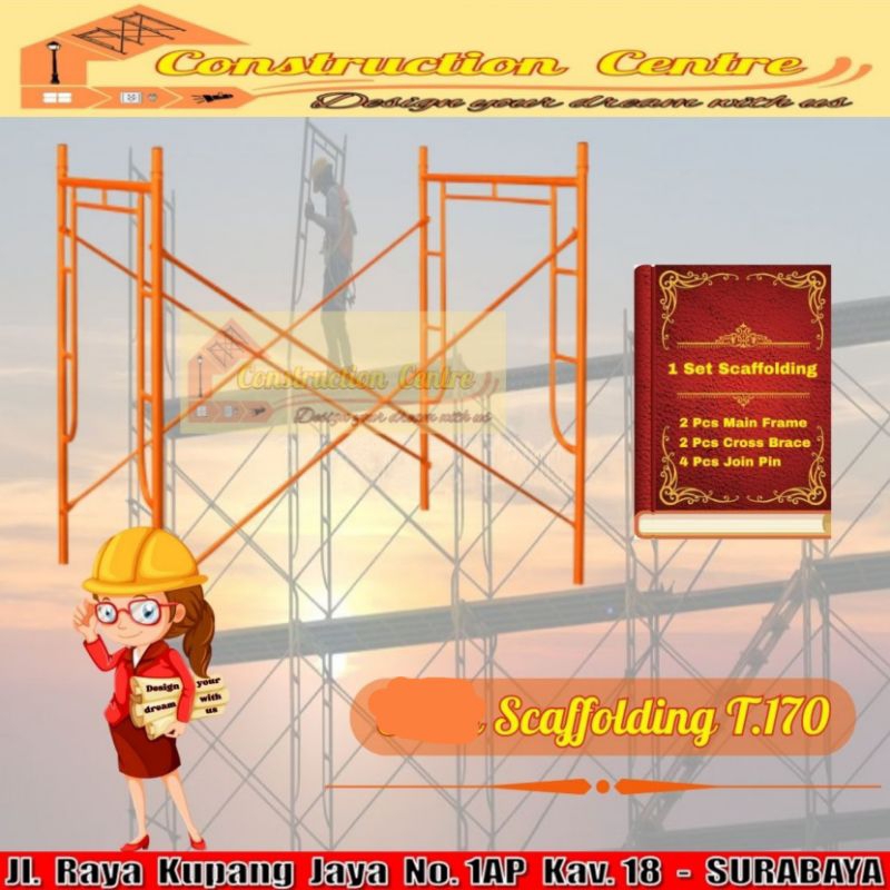 scaffolding 170 orange