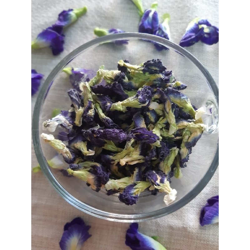 

bunga telaang kering