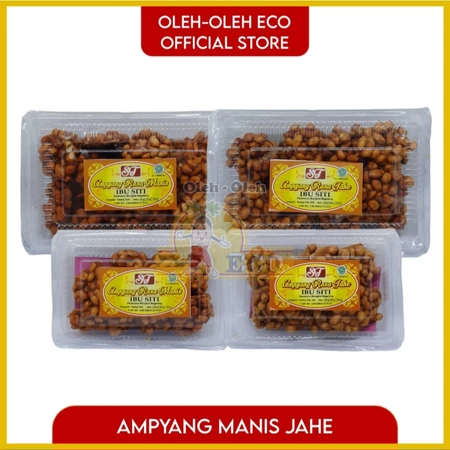 

Ampyang Gula Kacang Manis Jahe BU SITI 200 gram