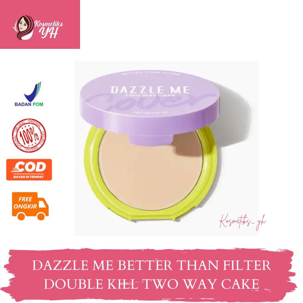 DAZZLE ME TWO WAY CAKE ATAU BEDAK DAZZLE ME DAN BEDAK PADAT DAZZLE ME