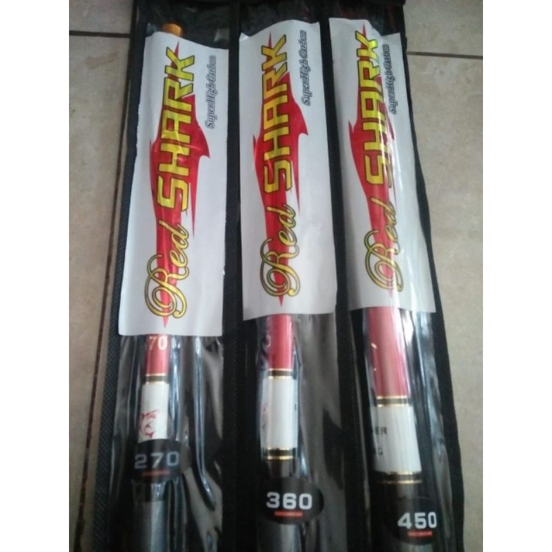 Tegek Ros Pendek Gamaru Red Shark 270/360/450
