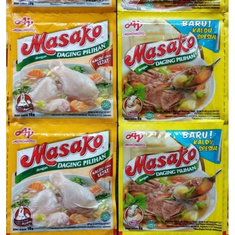

cod✓masako kaldu bubuk rasa ayam dan sapi 1 renceng