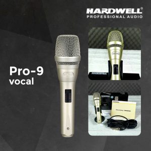 MICROPHONE KABEL HARDWELL PRO 9 ORIGINAL BERGARANSI HARDWELL