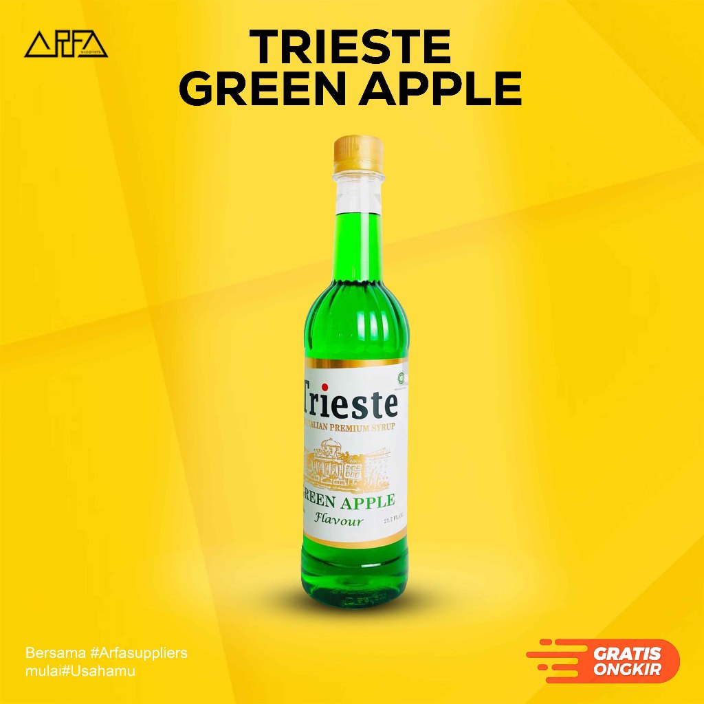 

Sirup Premium Trieste Green Apple