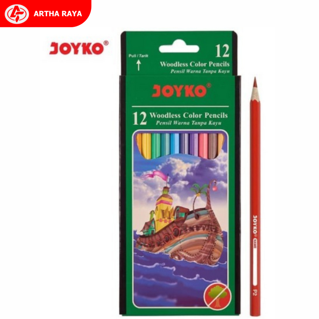 

Joyko Pensil Warna 12 Color CP-103