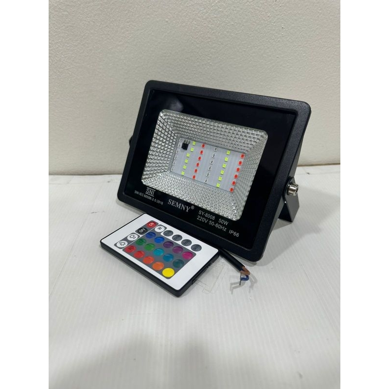 Lampu Sorot RGB Warna Warni 50 Watt / 100 Watt