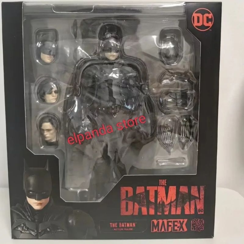 Mafex No.188 The Batman 2022 Versi Bruce Wayne Figure