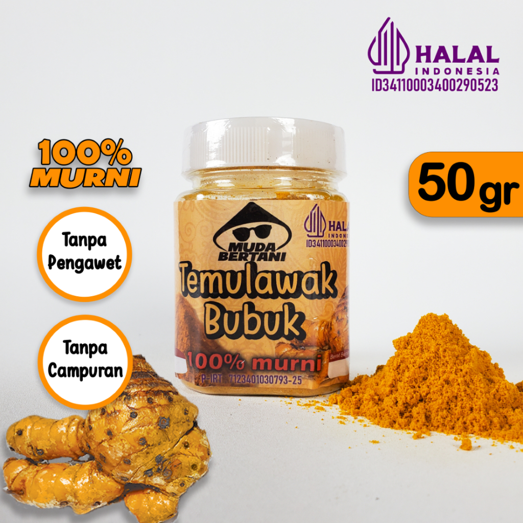 

Temulawak Bubuk/Curcuma/Curcuma xanthorrhiza Roxb
