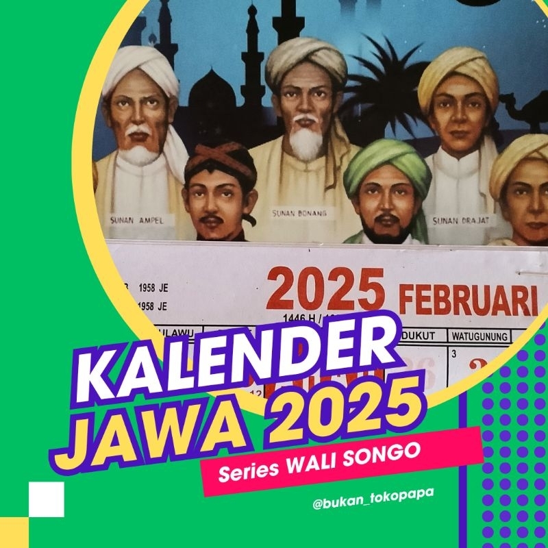

Kalender Jawa 2025 Lengkap Seri Walisongo